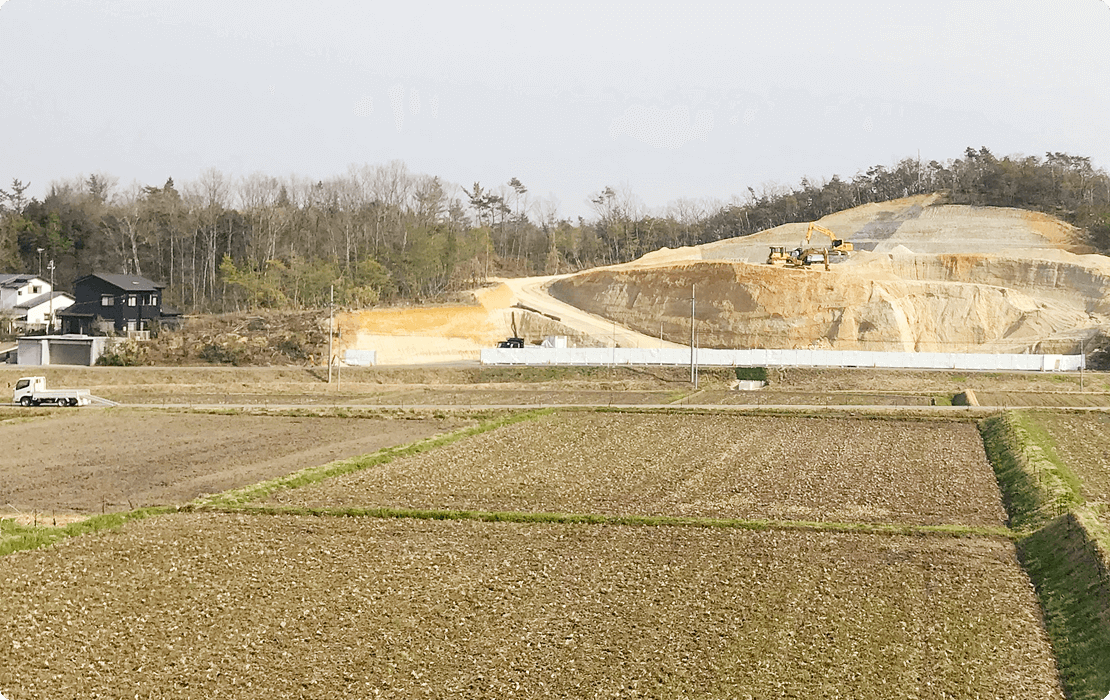 山林開発事業部 土砂・砂利採取場・残土処理場