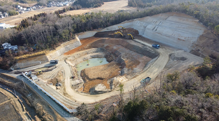 豊田事業所 砂利採取事業・特定事業地