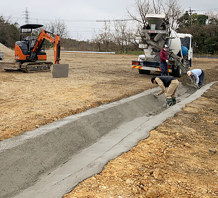 タイヤ清掃プール