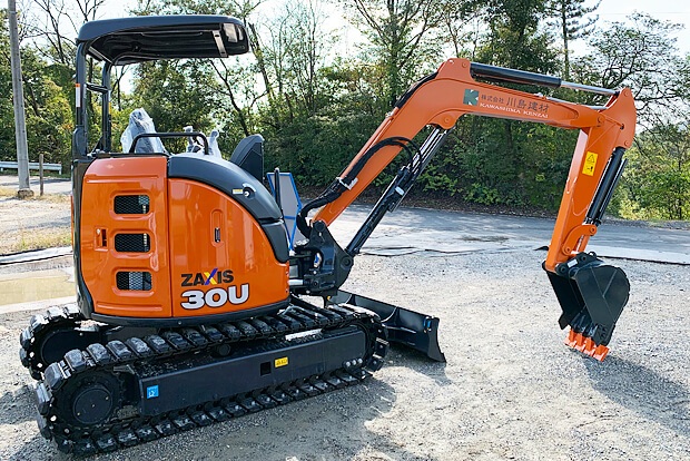 自社所有の重機